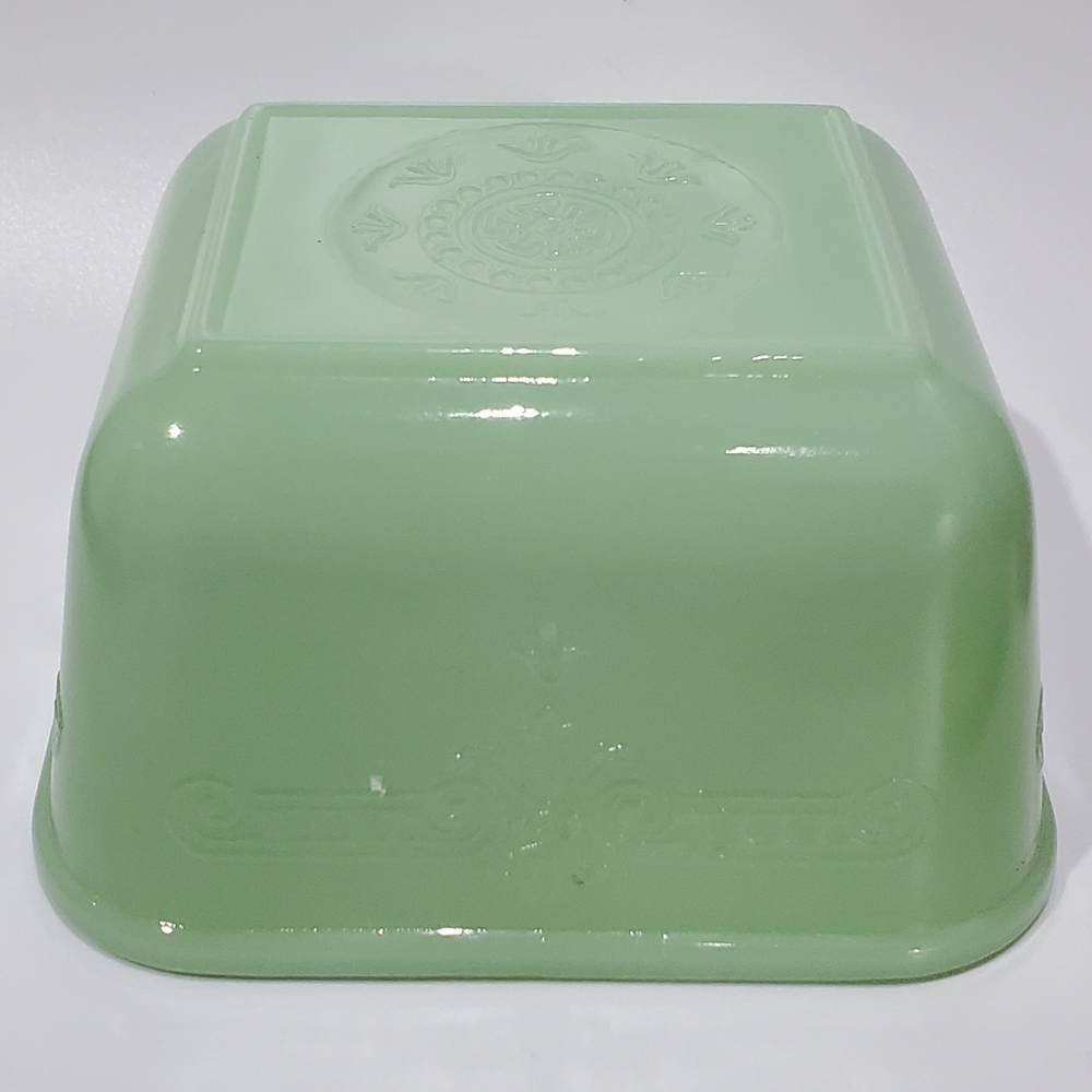 5 1/4" Philbe Jade Ite Refrigerator Jar & Lid by Anchor Hocking Jadeite #1 - Picture 12 of 16